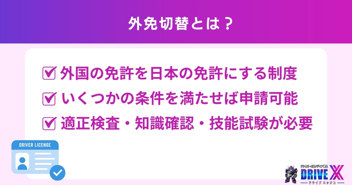 外免切替とは？インドネシアの方が日本で運転するために必要な手続き
