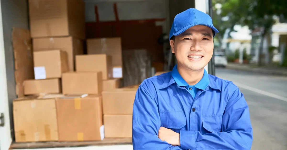 ルート配送 楽すぎ メインビジュアル