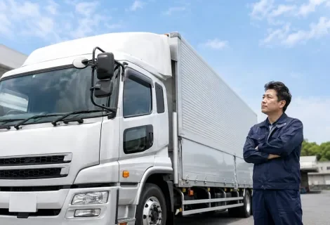 トラック運転手 後悔 アイキャッチ画像